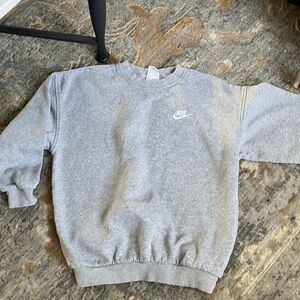 Nike Men's Classic Gray Crewneck Sweater